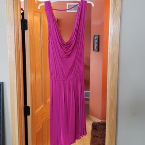 Super sassy dress with plunging back!!